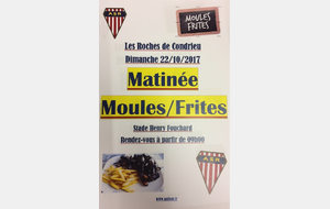 Matinée Moules-Frites le 22/10/2017